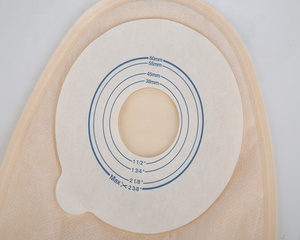 Bolsa <span class=keywords><strong>de</strong></span> ostomía <span class=keywords><strong>de</strong></span> una pieza para adultos, consumibles médicos quirúrgicos, certificado ISO CE, varios tipos, alta calidad - Product Image 4