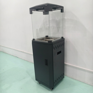 <span class=keywords><strong>Chauffage</strong></span> au gaz portable de luxe LUOQI pour terrasse, en verre carré, avec tube en acier inoxydable, 11000W, allumage piézo, pour <span class=keywords><strong>extérieur</strong></span> - Product Image 4