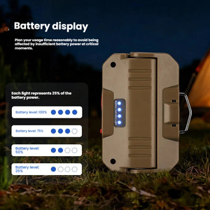 Lámpara LED para Camping, Impermeable IP44, con Batería de Litio, Control Remoto, Construcción Metálica, para Colgar en Tiendas de Campaña, Iluminación de Emergencia - Product Image 3