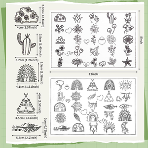 Có thể in Stick và Stitch thêu nước hòa tan giấy rửa đi Peel & Stick thêu ổn định - Product Image 3