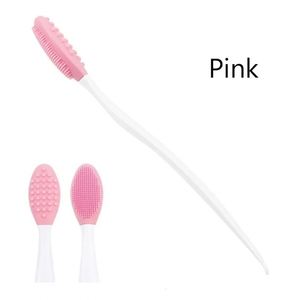 Beauty Skin Care Wash Face Silicone <b>Brush</b> Exfoliating Nose <b>Clean</b> Blackhead Removal <b>Brushes</b> Tools With Replacement Head - Product Image 6