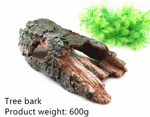 Aksesoris Reptil Kerajinan Resin Tangki Ikan Dekorasi Stoples Penyu Bersembunyi Penyu Peliharaan Memanjat Jembatan - Product Image 4