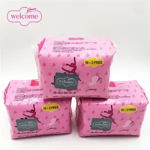 Organic feminine hygiene products super girl sanitary napkin product free shipping's items eco friendly packaging