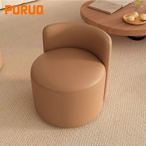 <span class=keywords><strong>Poltrona</strong></span> Singola Moderna Nordica Imbottita in PU, <span class=keywords><strong>Poltrona</strong></span> a Botte per Piccoli Spazi, Ideale per Soggiorno e Arredamento Hotel - Product Image 2
