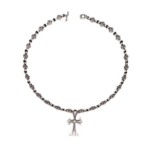 <span class=keywords><strong>Collana</strong></span> con Ciondolo a Croce in Lega d'Argento con Incisioni Circolari, Stile Hip Hop, Regalo <span class=keywords><strong>per</strong></span> <span class=keywords><strong>San</strong></span> <span class=keywords><strong>Valentino</strong></span> - Product Image 4