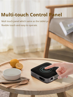 Projecteur vidéo de cinéma maison Full HD 1080P D061 le plus récent, mini projecteur portable extérieur 4K
