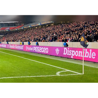 Panneau d'affichage à LED de clôture de stade P6.67 Écran publicitaire dynamique de tableau de bord numérique haute protection tous temps