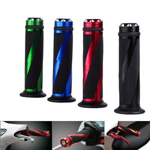 Poignées en caoutchouc et gel d'aluminium de 7/8 pouces pour guidon de moto et de vélo de sport - Product Image 6