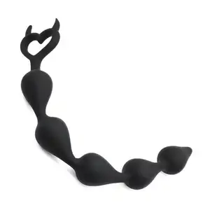 Nieuw Binnen Grote Siliconen Anale Kralen Flexibele Butt Plugs Anale Seksspeeltjes Sex Producten <span class=keywords><strong>Unisex</strong></span> Anale Ballen 36*3.5 Cm - Product Image 1