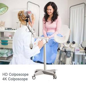 <span class=keywords><strong>Endoscope</strong></span> d'examen du <span class=keywords><strong>vagin</strong></span> de gynécologie de chariot Portable Colposcope vidéo numérique Full HD 4K pour la gynécologie - Product Image 1
