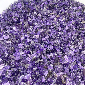 Venta al por mayor de chips de amatista natural DIY, piedras pulidas de cristal para sanación, terapia de meditación, desmagnetización y decoración del hogar. - Product Image 3
