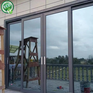 Foshan Factory Double-glazed Aluminum Door <b>Sliding</b> Glass Patio Door - Product Image 1