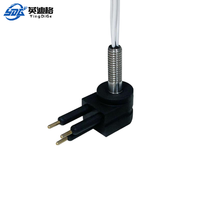 Conector Plano Macho/Hembra de 3 Pines, Impermeable IP68, Subacuático, Aeroespacial, Compatible con Subconn, Ensamblaje de Cable Personalizado para ROV