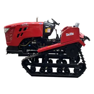 Meilleur prix 100 hp tracteur sur chenilles machines agricoles pour marécages et zones humides