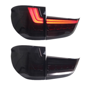 Mj cho BMW X5 F15 phía sau đèn lắp ráp 2014 2018 đuôi ánh sáng nâng cấp ngày chạy ánh sáng rõ ràng ống kính mới Phụ Kiện Xe Hơi - Product Image 4