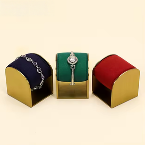 Espositore di Lusso Moderno per Orologi - Supporto in Metallo su Misura con Microfibra Ecologica per Orologi da <span class=keywords><strong>Uomo</strong></span> - Product Image 3