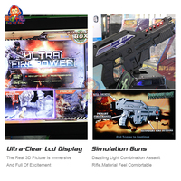 Machine d'arcade de tir HD Ghost Squad 42 pouces, en métal et plastique, à monnayeur, pour adultes - Meilleures ventes