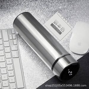 Thermos isotherme en acier inoxydable 304 de 500 ml avec logo personnalisé, affichage LED de la température, isolation de 12 à 24 heures, design minimaliste - Product Image 4