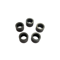 Tube en céramique de zircone personnalisé en usine, haute dureté, pièces industrielles haute résistance à l'usure