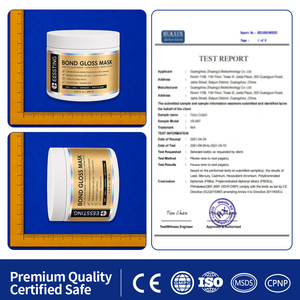 Mascarilla Capilar Reparadora de Queratina con Ácido Hialurónico, Orgánica, Sin Sulfatos, Anti-Caspa, Nutritiva, para Cabello Seco y Encrespado, con Efecto Brillo, Marca Privada - Product Image 2