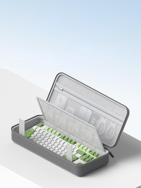 High Quality EVA Hard Shell Case for Mechanical Gaming Keyboard Digital Cable Organizer Storage Bag for Handheld Travel Case