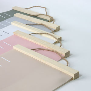 חם בקנדה עץ בד בד תינוק צמיחת תרשים לילדים ילדים של חדר תליית גובה קיר תפאורה - Product Image 2