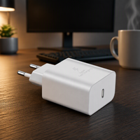 Adaptateur secteur USB-C HNT 45W PD3.0 avec protection OTP/OVP et câble de charge rapide 100W pour utilisation avec les appareils mobiles S25 S24 S23 Pro Max