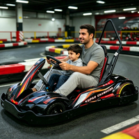 Go-Kart Eléctrico para Padres e Hijos, Superventas, para Adultos y Adolescentes, 48v, Motor Dual de 350W, Asientos Ajustables, 35KM/H, Asientos para Padres e Hijos, OEM, ODM