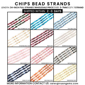 Pierre de lune arc-en-ciel naturelle 4-6mm puce chapelet chaîne rouleaux pour Bracelet fabrication de bijoux pour la fabrication de colliers en gros - Product Image 6