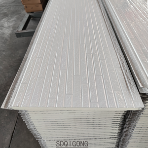 Système composite d'isolation thermique externe de panneau sandwich Pu (ETICS) pour l'économie d'énergie de bâtiment - Product Image 1