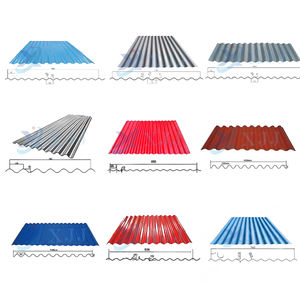 Fabrik Großhandels preis Wellpappe Dachziegel Verzinkte Lichtbogen farbe Stahlblech Rollen form maschine für den Hausbau - Product Image 6