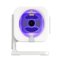Máquina Profesional de Análisis Facial con Medidor de Humedad, Enchufe AU, Aleación de Aluminio, Computadora