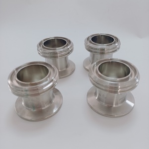 Accesorios de tubería sanitaria 1,5 ''Triclamp Cont Unions Hembra 32 SMS 'TC Un lado TC el otro lado Sms Union Hembra 32 SS304 - Product Image 4