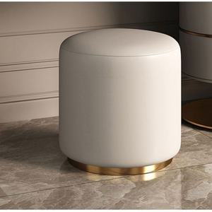 Tocador de Maquillaje Moderno con Espejo LED y Carga Inalámbrica, Diseño de un Solo Conjunto con Patas de Metal para Dormitorio - Product Image 5