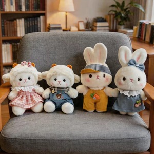 Supporto per Design Personalizzato, Oltre 10K Stili, Giocattoli di Peluche Kawaii My Melodies Cinnamorolls, Gattini Anime Carini, Peluche Imbottiti per Regalo - Product Image 4