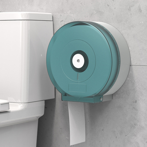 <span class=keywords><strong>Distributeur</strong></span> de <span class=keywords><strong>papier</strong></span> de soie moderne en plastique manuel et mural pour salle de bain <span class=keywords><strong>Rouleau</strong></span> géant pour toilette d'hôtel Style manuel - Product Image 1