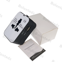 Nouvelle interface USB multifonction portable Chargeur mural de voyage universel Prise de courant