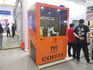 Distributeur de café robotisé à écran tactile, manipulateur barista, distributeur d'espresso moderne, paiement NFC, tasses de 8oz/12oz, pour le commerce - Product Image 5