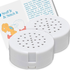 Enregistreur <span class=keywords><strong>audio</strong></span> multi-méssages de 60 secondes pour peluches, mini-enregistreur vocal ludique, inserts pour cadeaux sonores personnalisés - Product Image 1