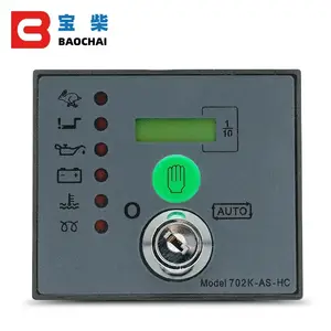 Controlador de generador DSE de arranque automático, módulo de arranque clave 702, tablero de control electrónico genset sin escobillas de cepillo diésel