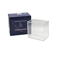 Boîte de présentation en acrylique premium, étui de protection moderne et portable pour cartes à collectionner, jeux d'échecs, cartes d'entraînement Elite, cartes Destiny, avec fermeture magnétique