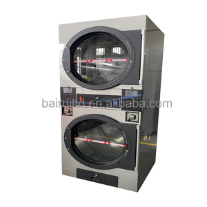 2025 đồng tiền hoạt động ngăn xếp Máy sấy và máy sấy thép không gỉ 304 thiết bị với chất lượng cao 2 máy sấy - Product Image 2