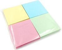 Fabrication sur mesure de mini blocs-notes adhésifs, mémos autocollants, blocs-notes en papier coloré
