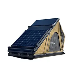 100W Portable Flexible Jinko Roof Top Tent Solar Cell Panels, Solar Power Panels 200 Watt For Rooftop Tent