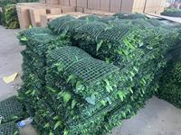 Panneaux muraux en buis artificiel résistant aux UV pour l'intérieur et l'extérieur, tapis de plantes artificielles, décoration murale pour la maison, mur végétal