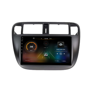 Maisimei universale Android autoradio Touch Screen per HONDA CIVIC 9 pollici RHD manuale AC Matter nero 1996-2001 - Product Image 1