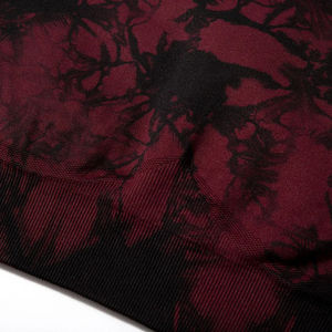 Conjunto de Top Deportivo Corto sin Costuras para Mujer, Talla Grande, con Relleno Independiente en el Pecho, para Baloncesto de Alta Intensidad, Venta al por Mayor - Product Image 4