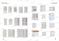 Mini armoire en bois 1:12, meubles miniatures pour maison de poupée, décoration OB11