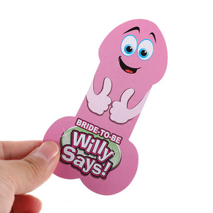 Juego de Cartas Divertidas Willy Says, 24 Piezas/Paquete, Estilo con Forma de Pene, para Fiestas, Discotecas, Bares, Entretenimiento, Día de San Valentín, Despedida de Soltera - Product Image 2