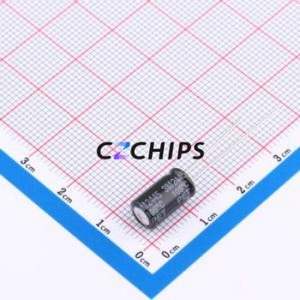 50YXF47MEFC6.3X11 Through-Hole <b>Aluminum</b> <b>Electrolytic</b> <b>Capacitor</b> Through hole,D6.3xL11mm 47uF 20% 50V 175mA-120Hz - Product Image 2